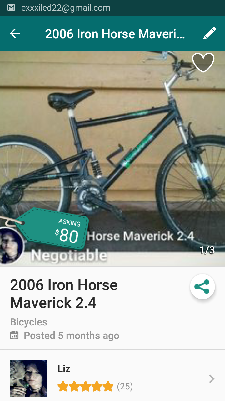 Iron Horse Bicycles Maverick 2.4 Black and Green