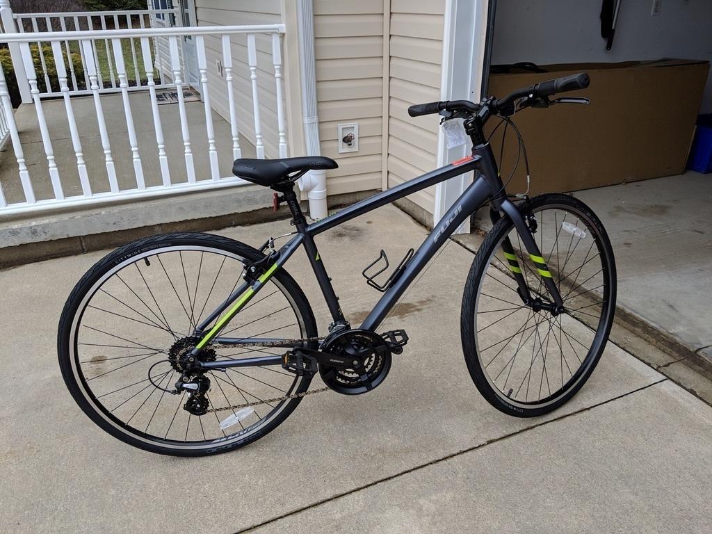 Fuji Absolute 2.1 Silver, gray or bare metal and Green