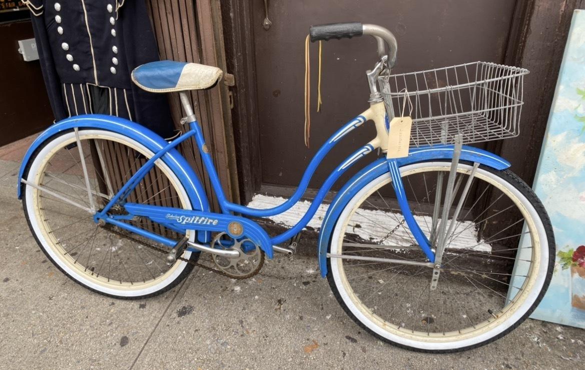 1952 Schwinn Spitfire Blue