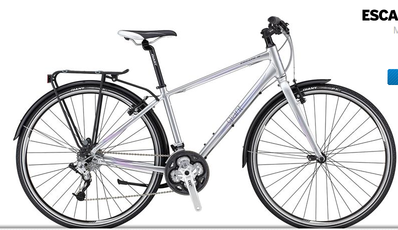 2014 Giant Giant 2014 Escape City W Silver & Purple S White