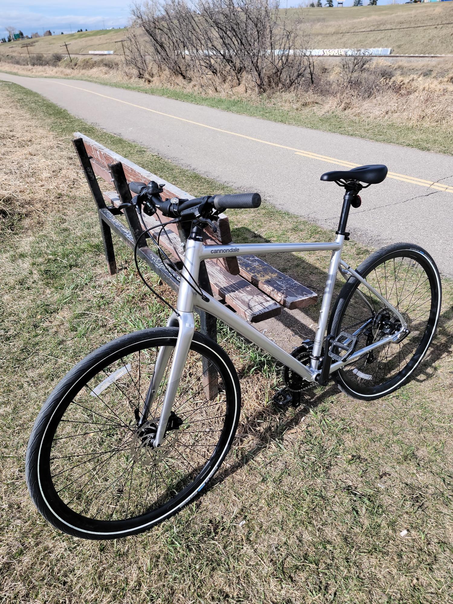 2021 Cannondale Quick 3 Silver, gray or bare metal