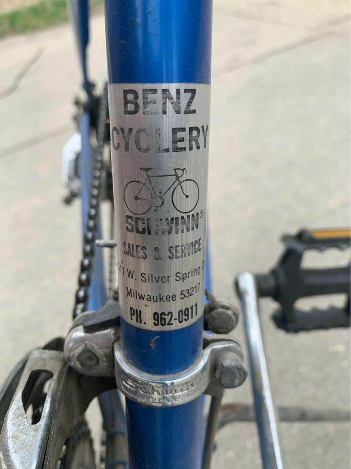 1975 Schwinn Blue