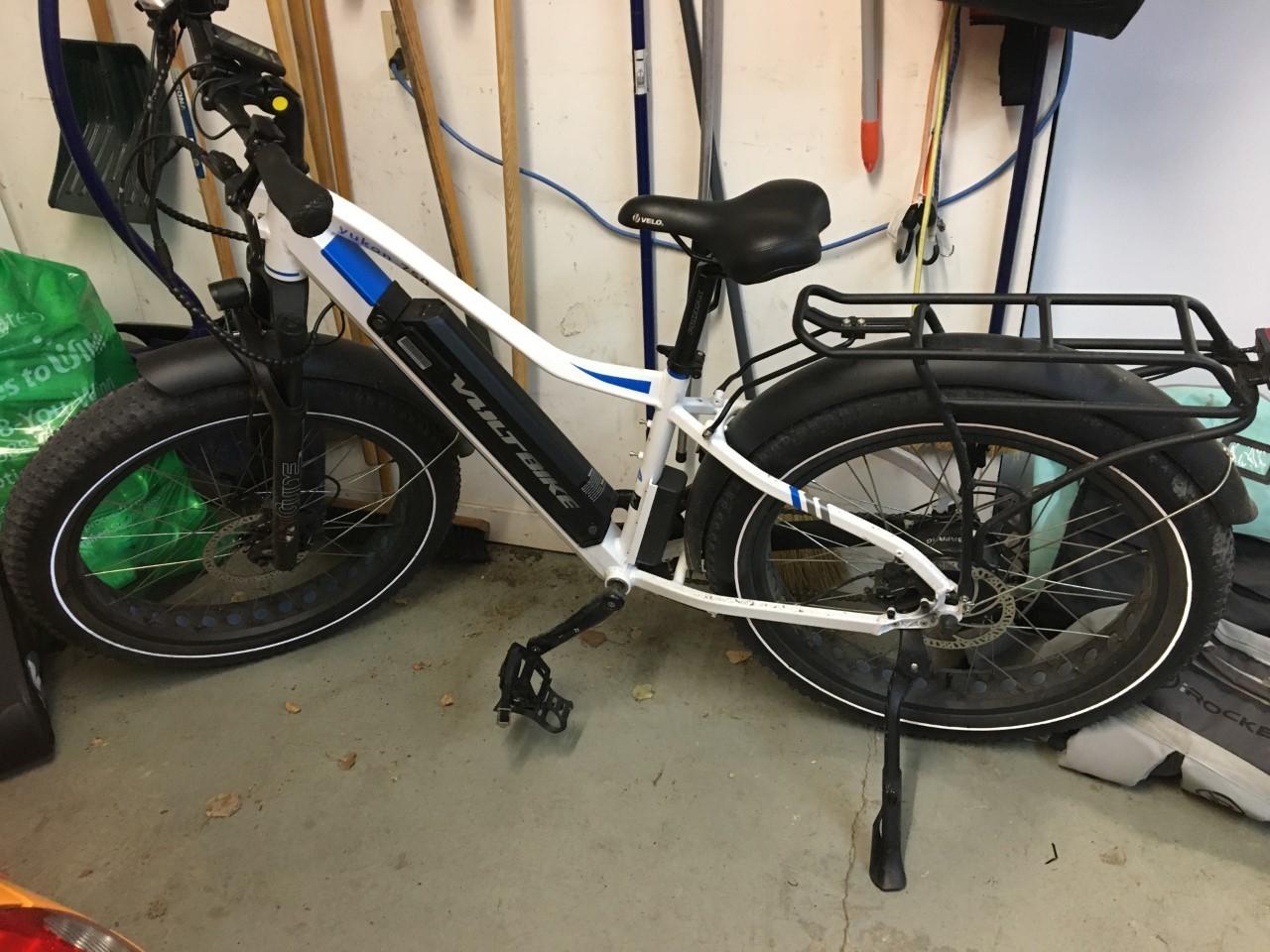 2021 Volt Bike Yukon 750 White and Blue