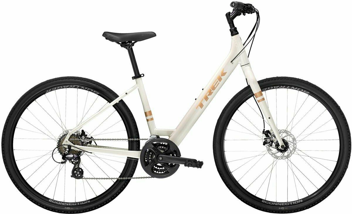 2023 Trek Verve 1 Disc Lowstep White