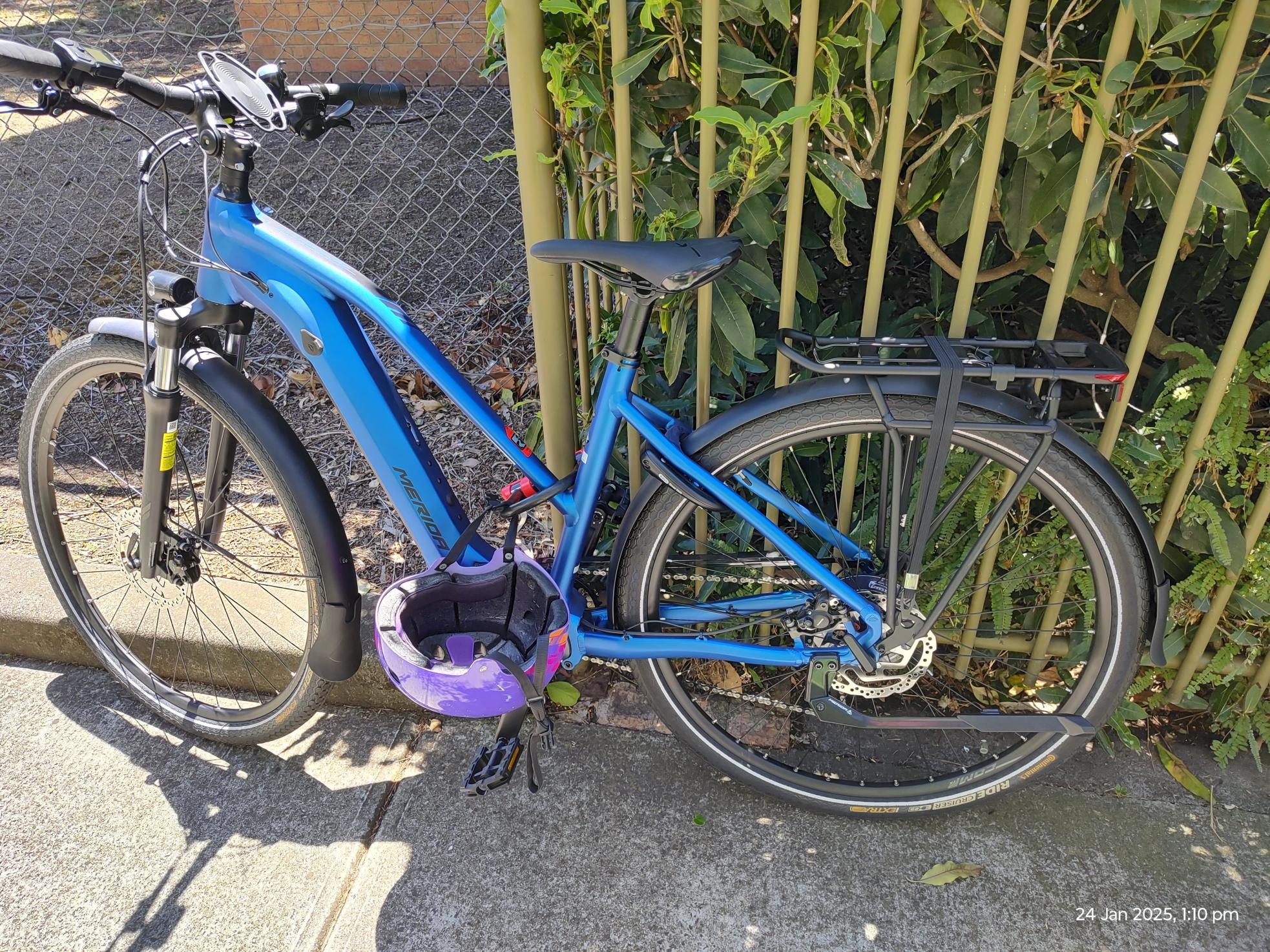 2024 Merida Bikes Merida22 eSpresso 400 S EQ Silk Blue ... Blue