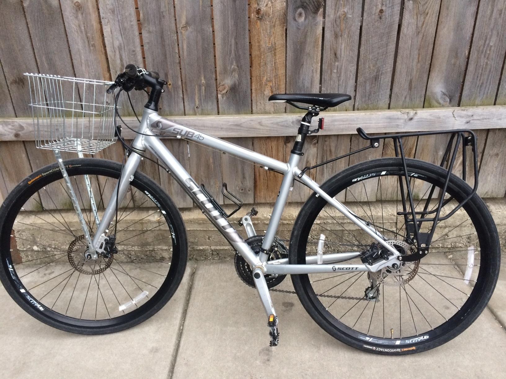 SCOTT Sub 45 Silver or Gray