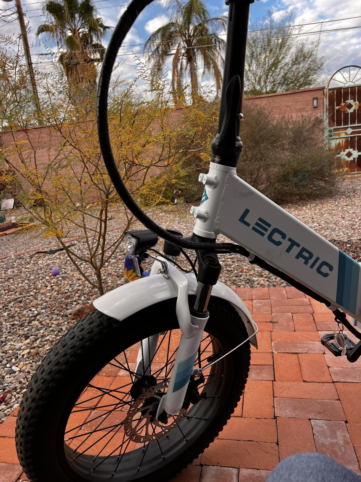 2021 Lectric Cycles Step through White