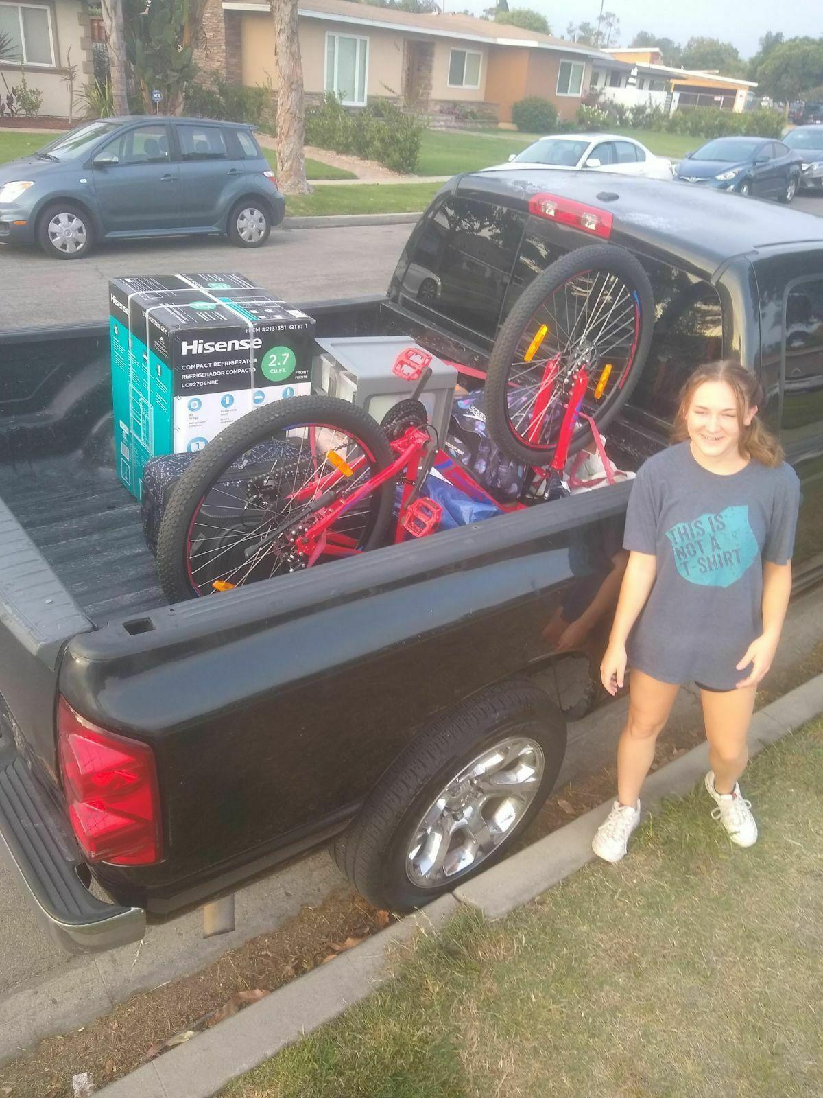 Schwinn Red and Blue
