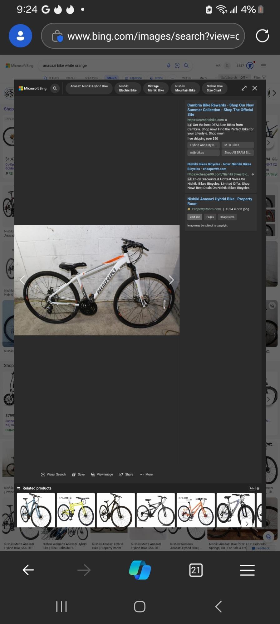 2016 Nishiki Anasazi White