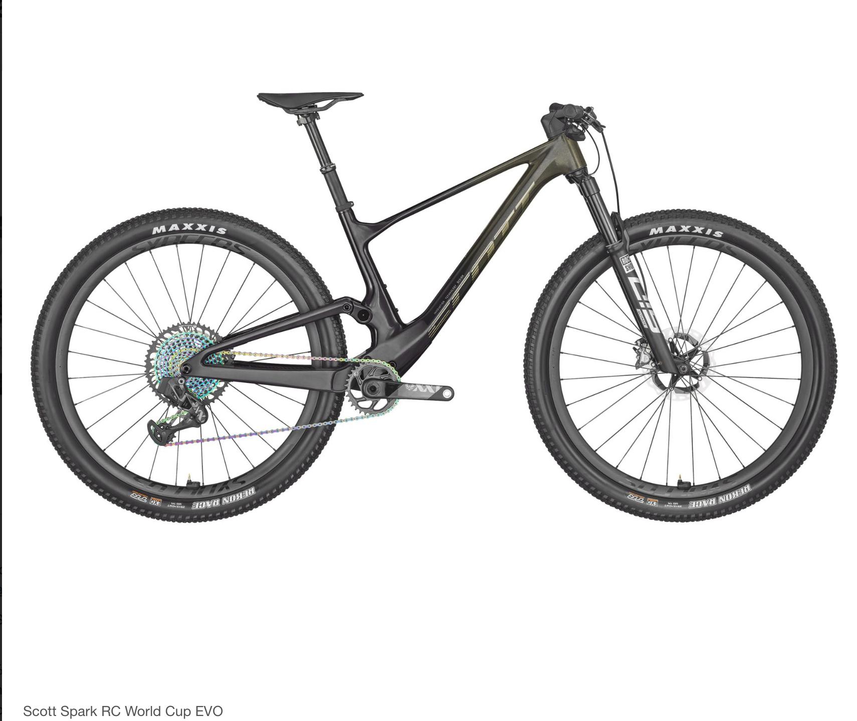 2023 SCOTT Spark RC World Cup EVO Black