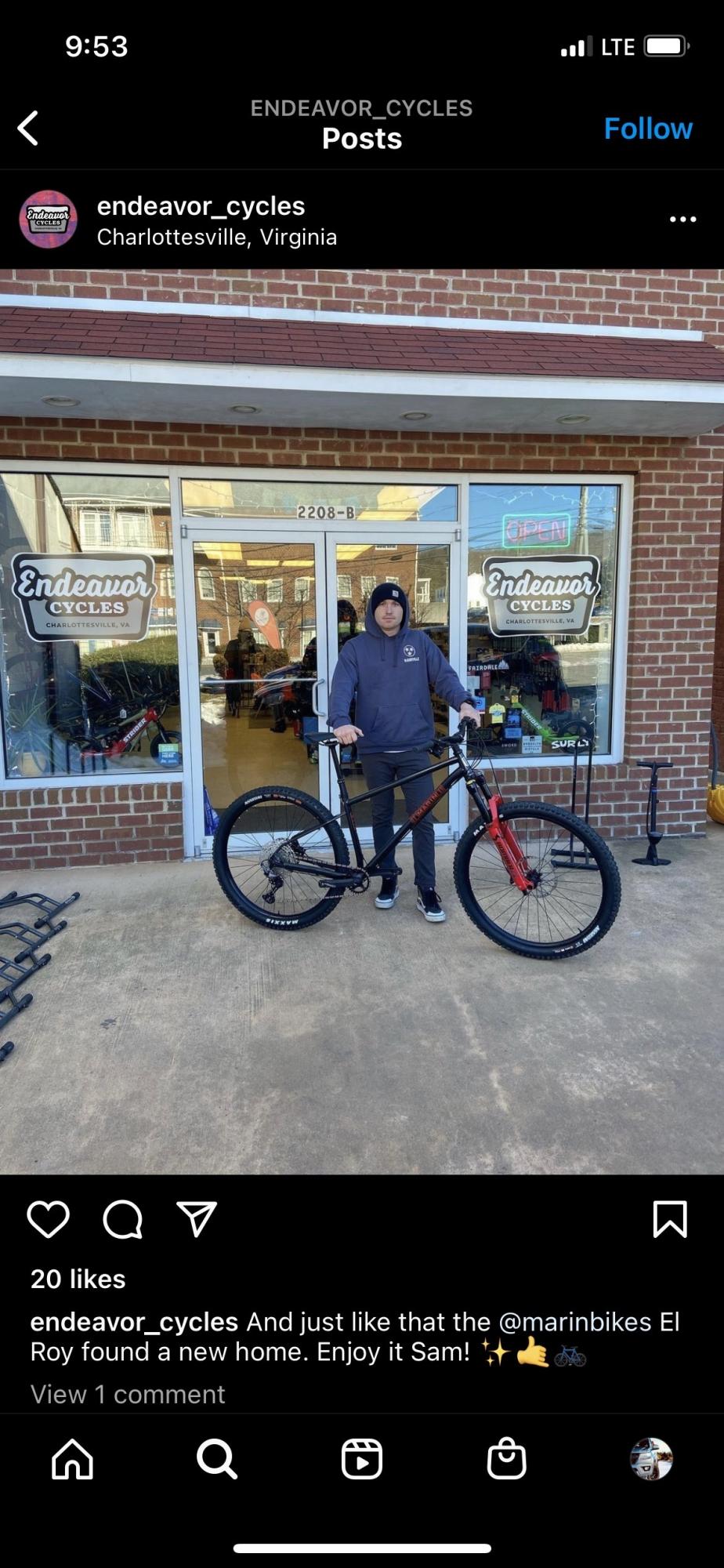 2022 Marin Bikes El Roy Black and Red