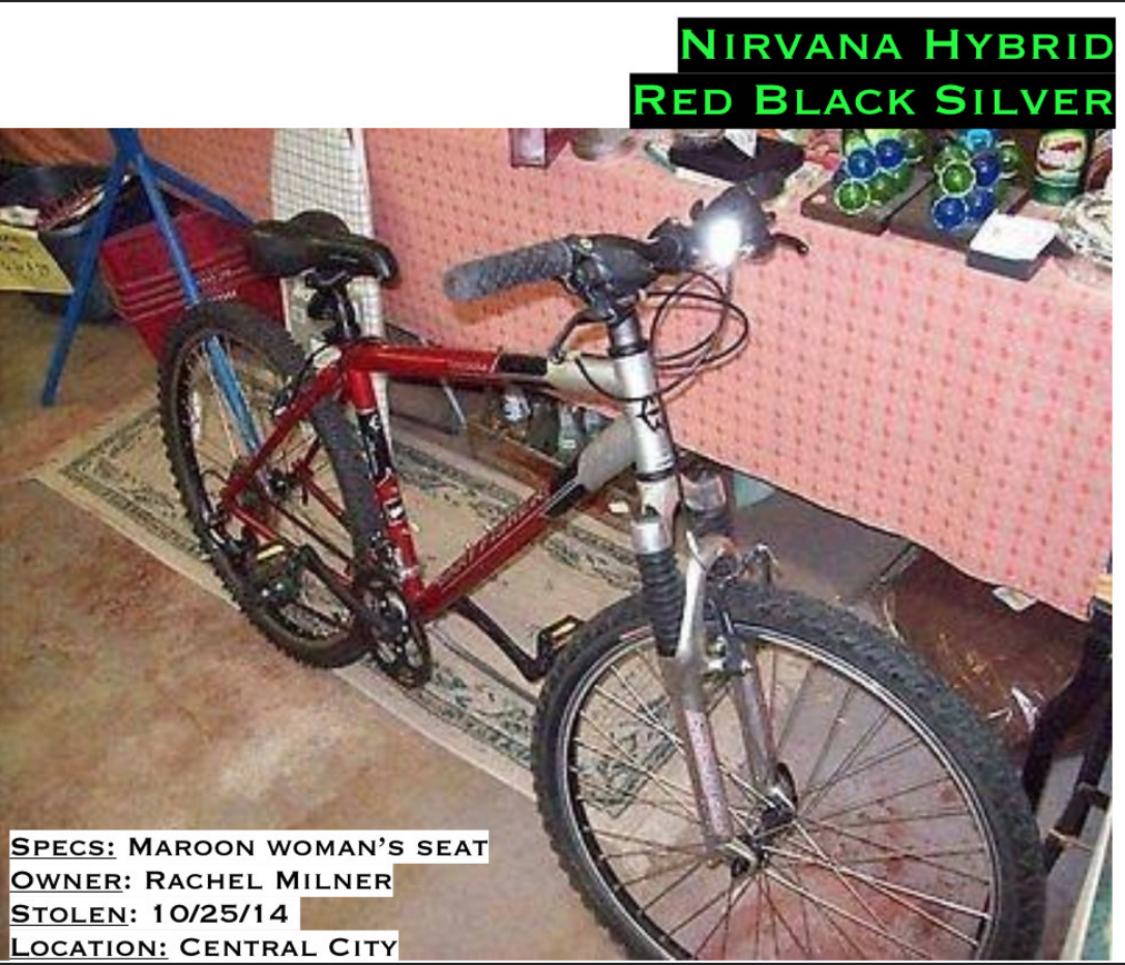 Nirvana Hybrid Mens Red, Silver or Gray, and Black