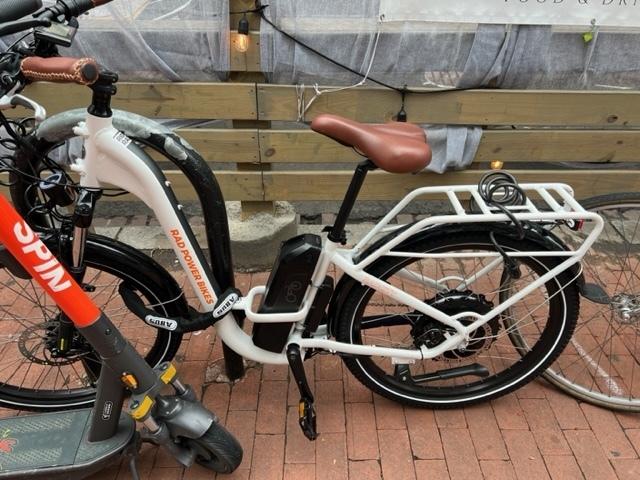 2022 Rad Power Bikes RadCity Step Thru 3 White