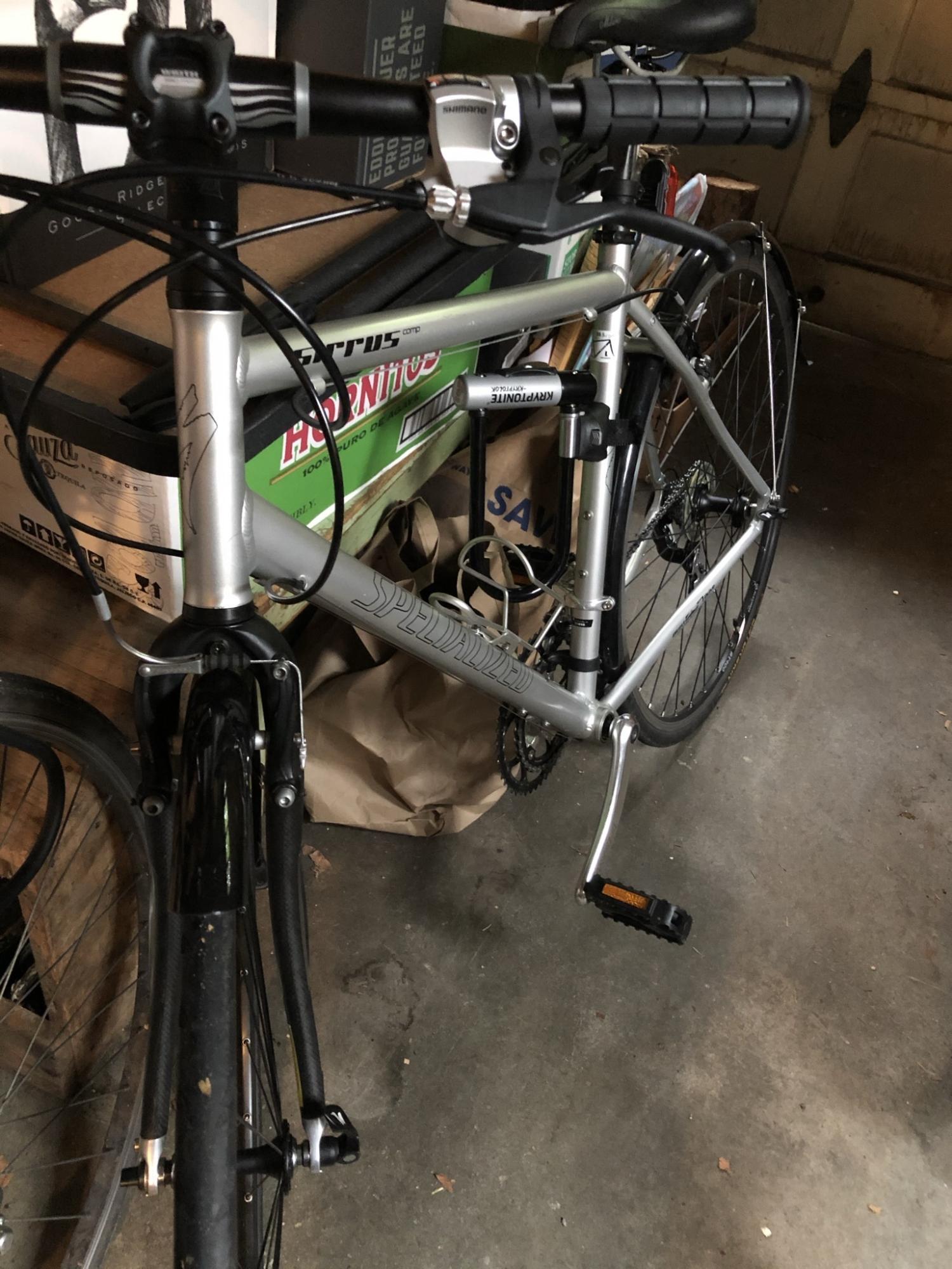 Specialized Sirrus Comp Silver, gray or bare metal