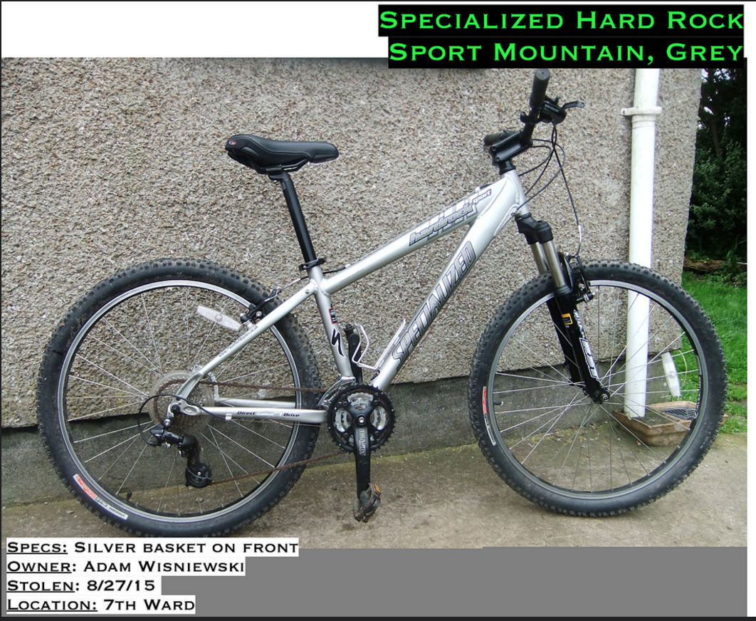 Specialized Hardrock Silver or Gray