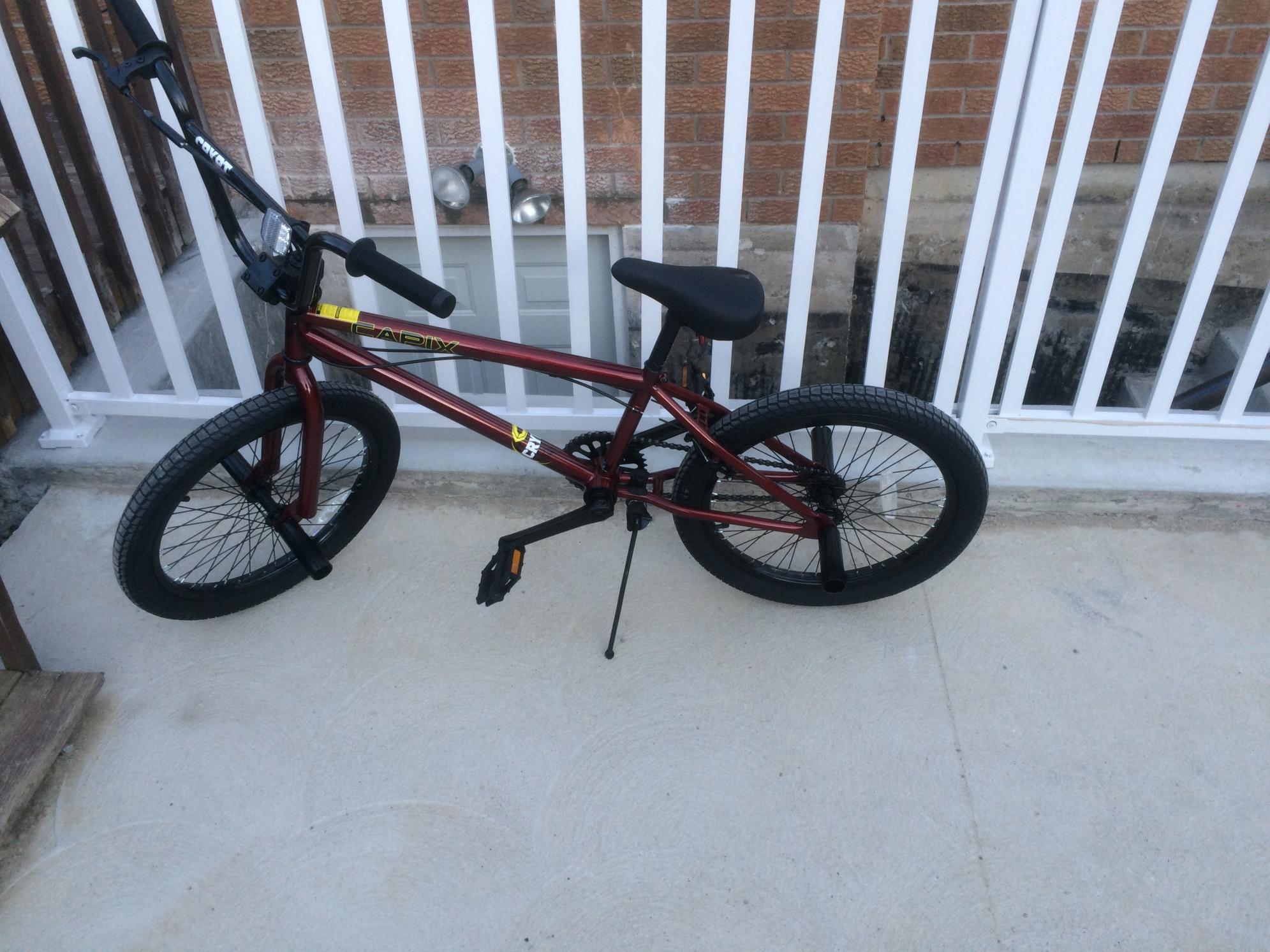 2017 Capix Crypt Red and Black