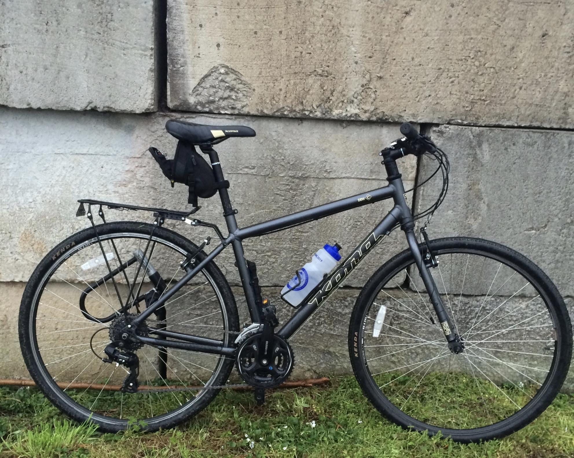 2015 Kona Dew Silver, gray or bare metal