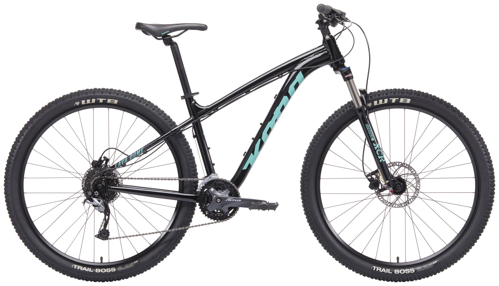 2019 Kona Lava Dome Blk XLrg Black and Teal