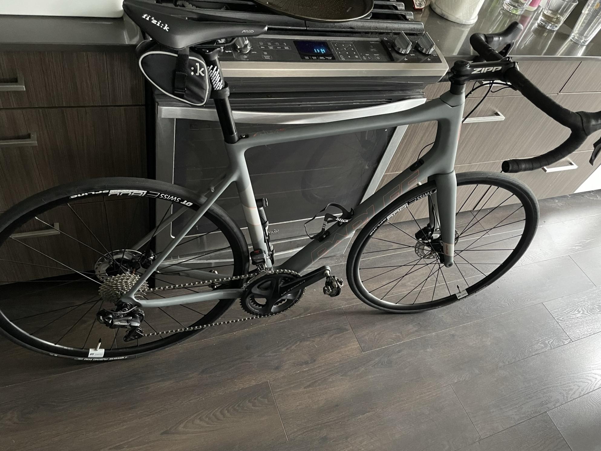 2021 Parlee Altum Disc Silver, gray or bare metal
