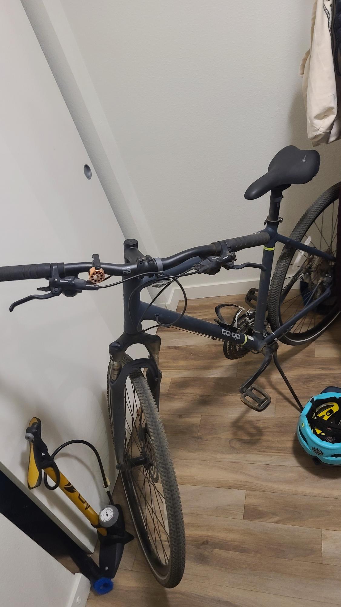 2013 REI Co-op CTY 2.1 Silver, gray or bare metal