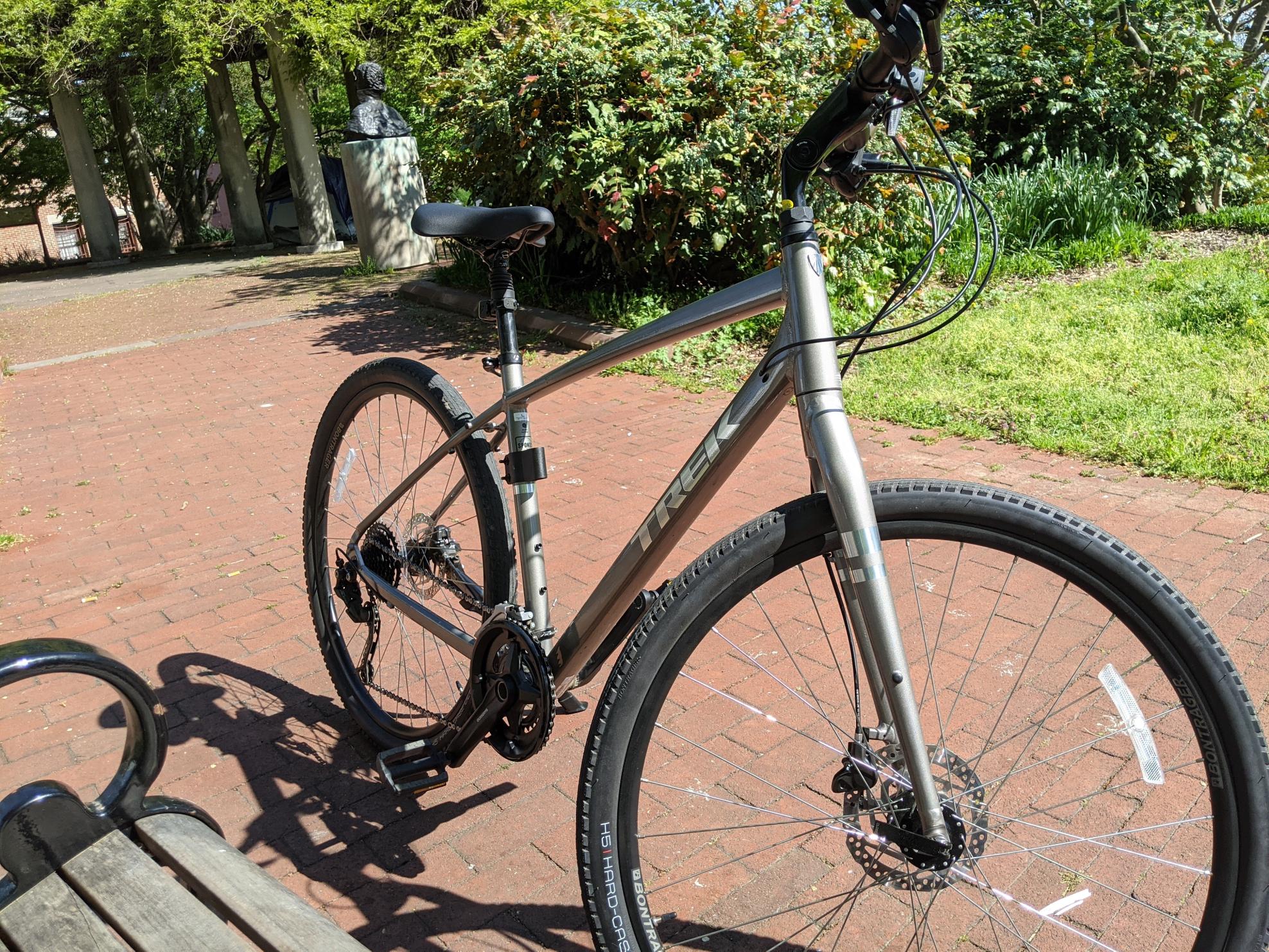 2021 Trek Silver, gray or bare metal