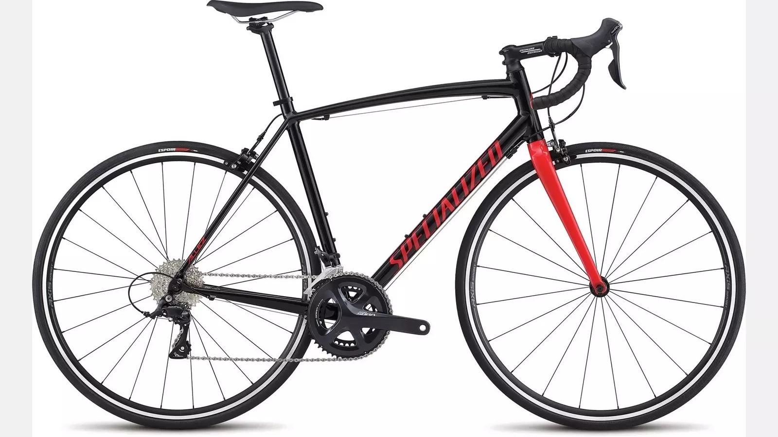 2017 Specialized Allez E5 Sport Black and Red