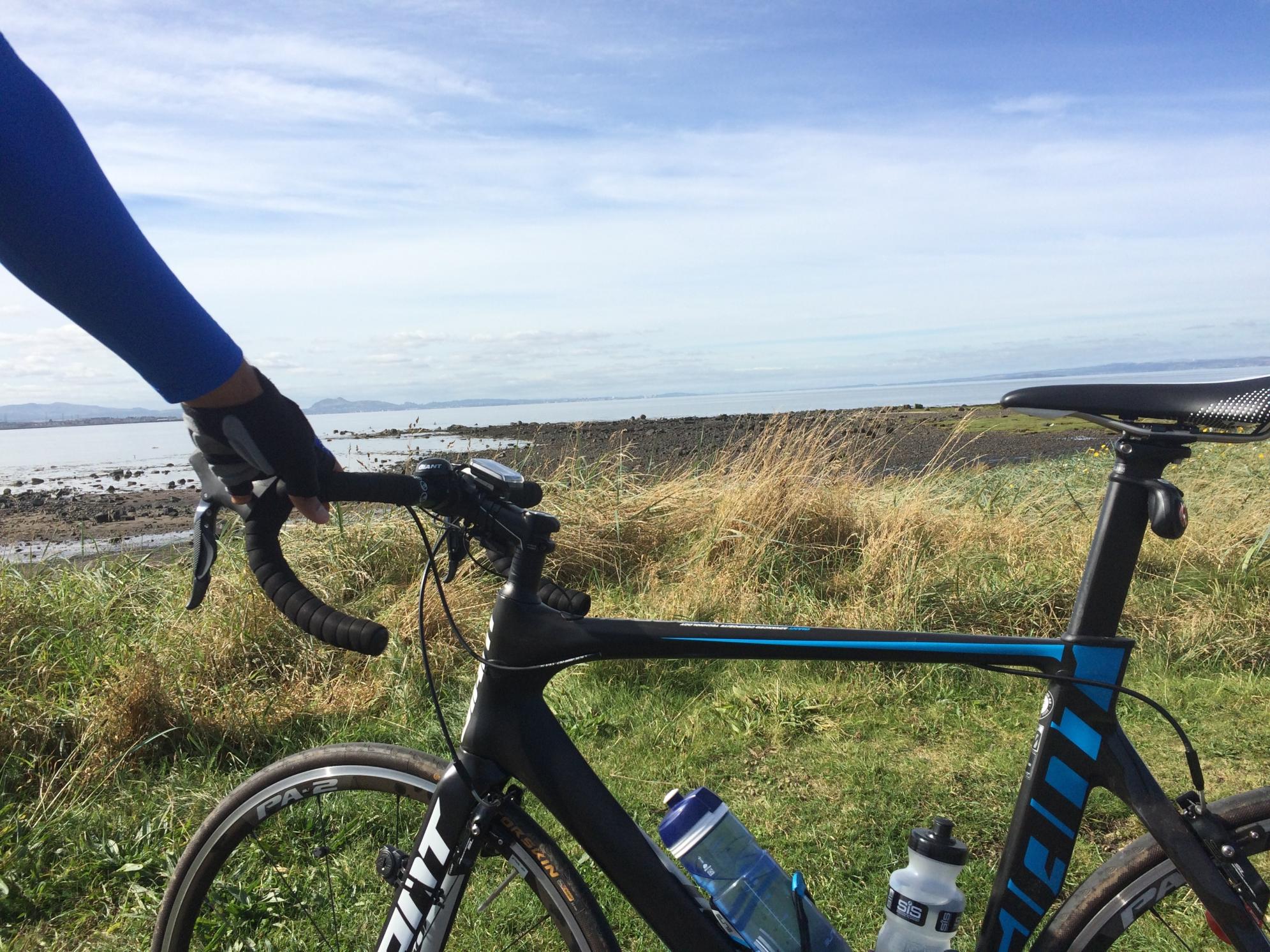 2015 Giant Propel Advanced 0 Black, Blue, and White