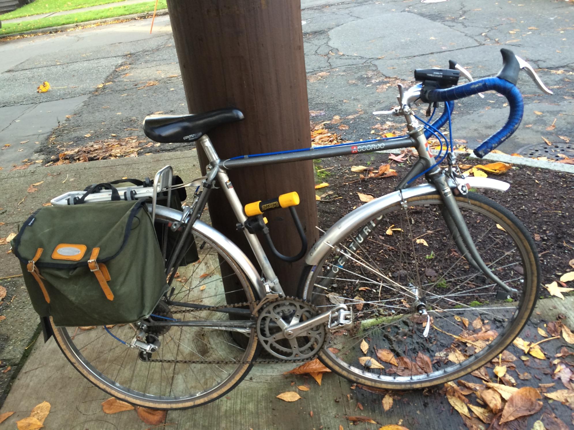 1988 Centurion Accordo Silver or Gray and Blue