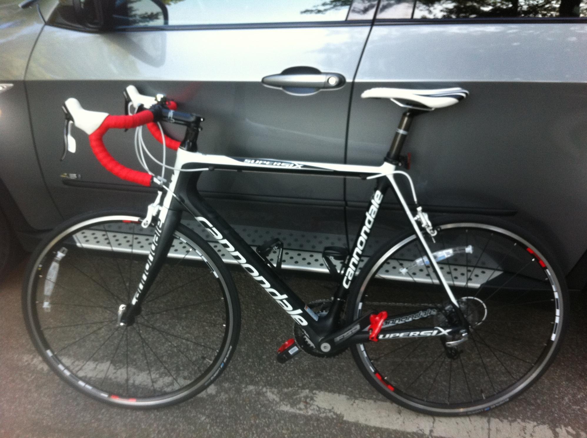 2012 Cannondale supersix Black