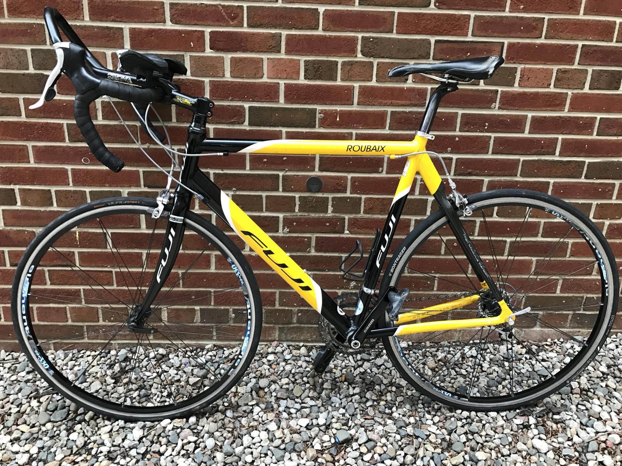 2006 Fuji Roubaix Yellow or Gold and Black