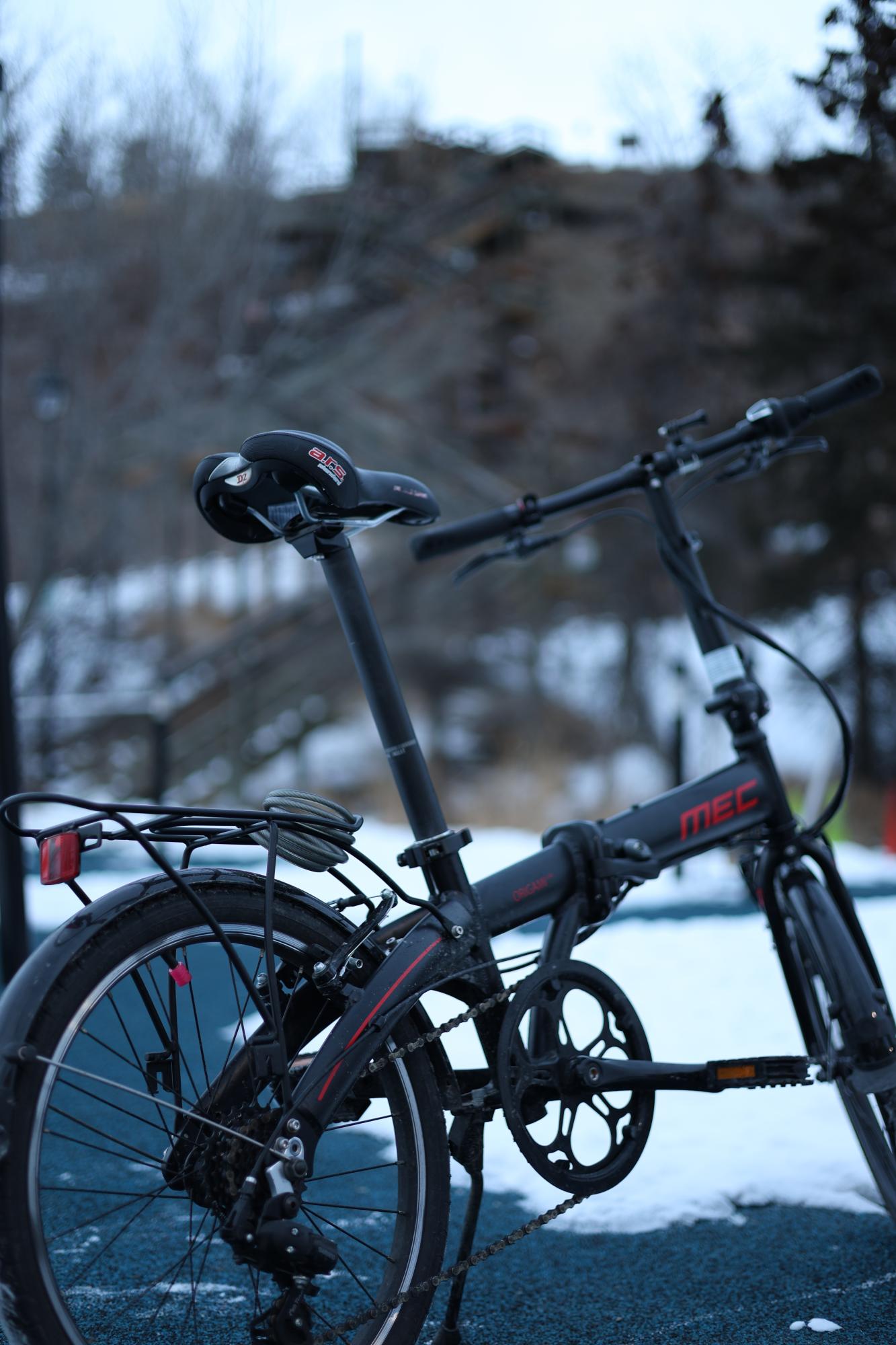 MEC Origami LTD Folding Bicycle Black
