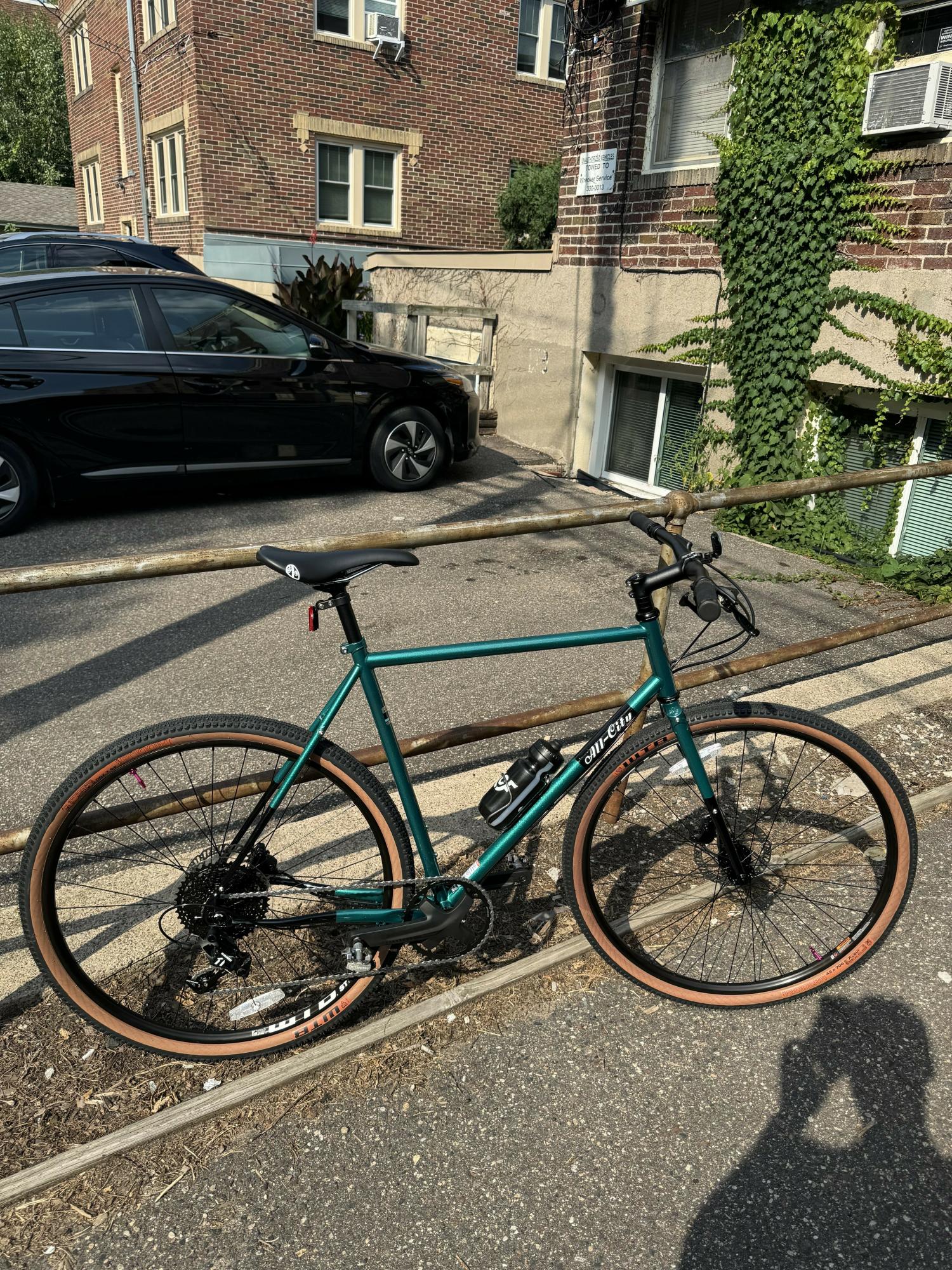 All City Super Professional Apex Bike - , Stee... Green