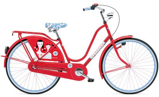2008 Electra Bicycle Company HH0443  Red
