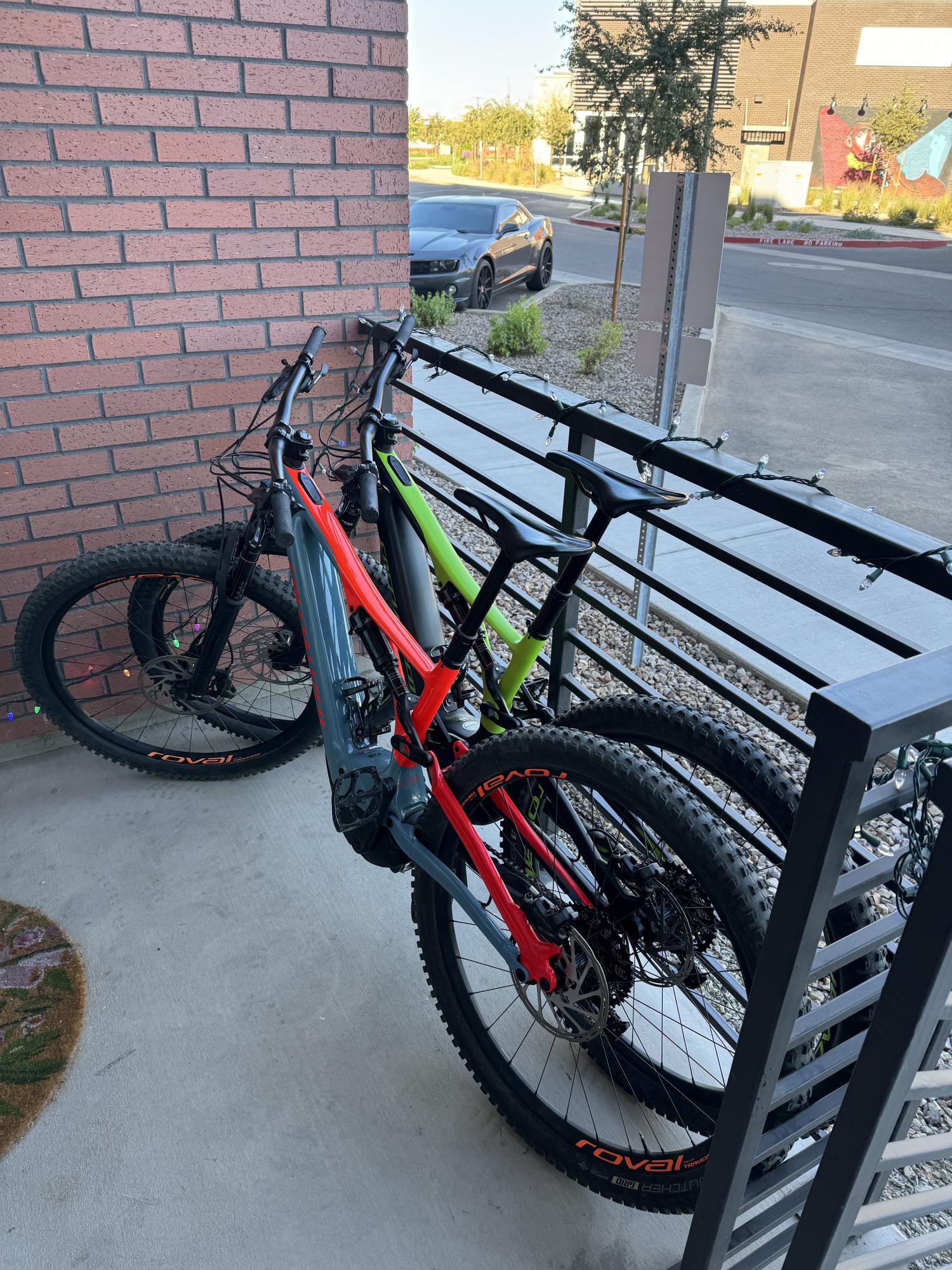 Specialized Levo Orange and Blue