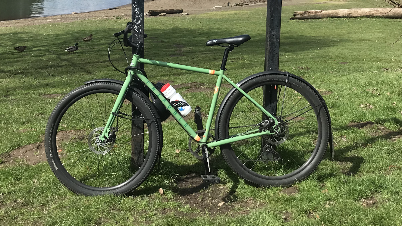2022 Fairdale 100% Chromoly Frame, Disc Brakes, w/ ... Green