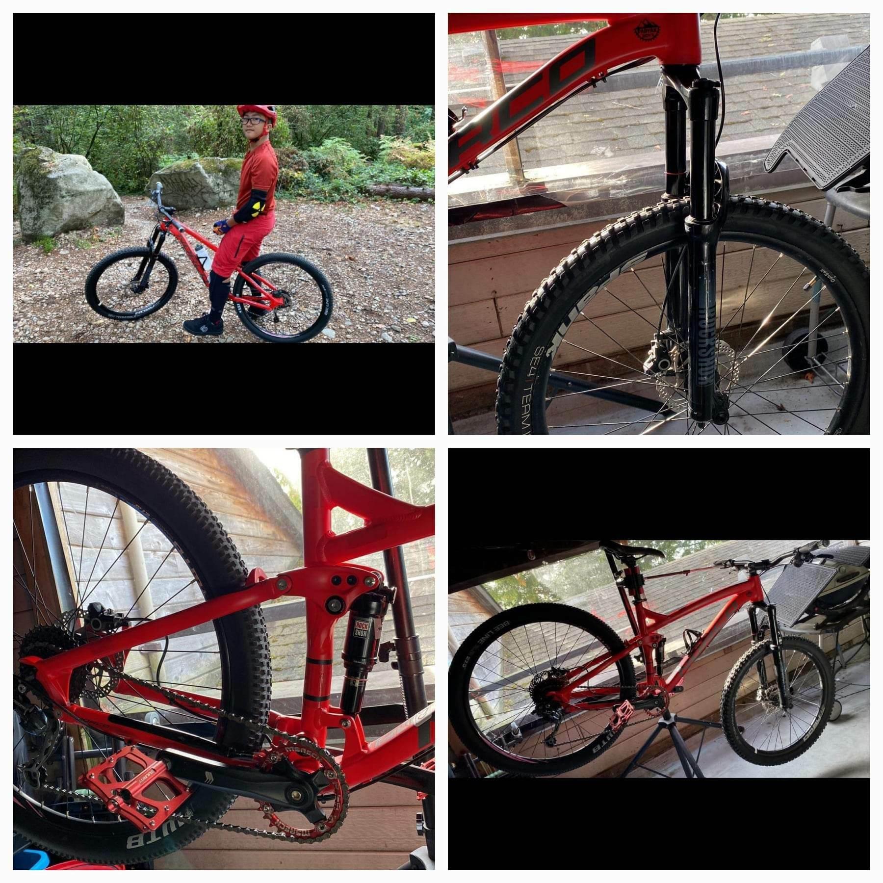 2015 Norco Bikes Fluid 7.3 Red