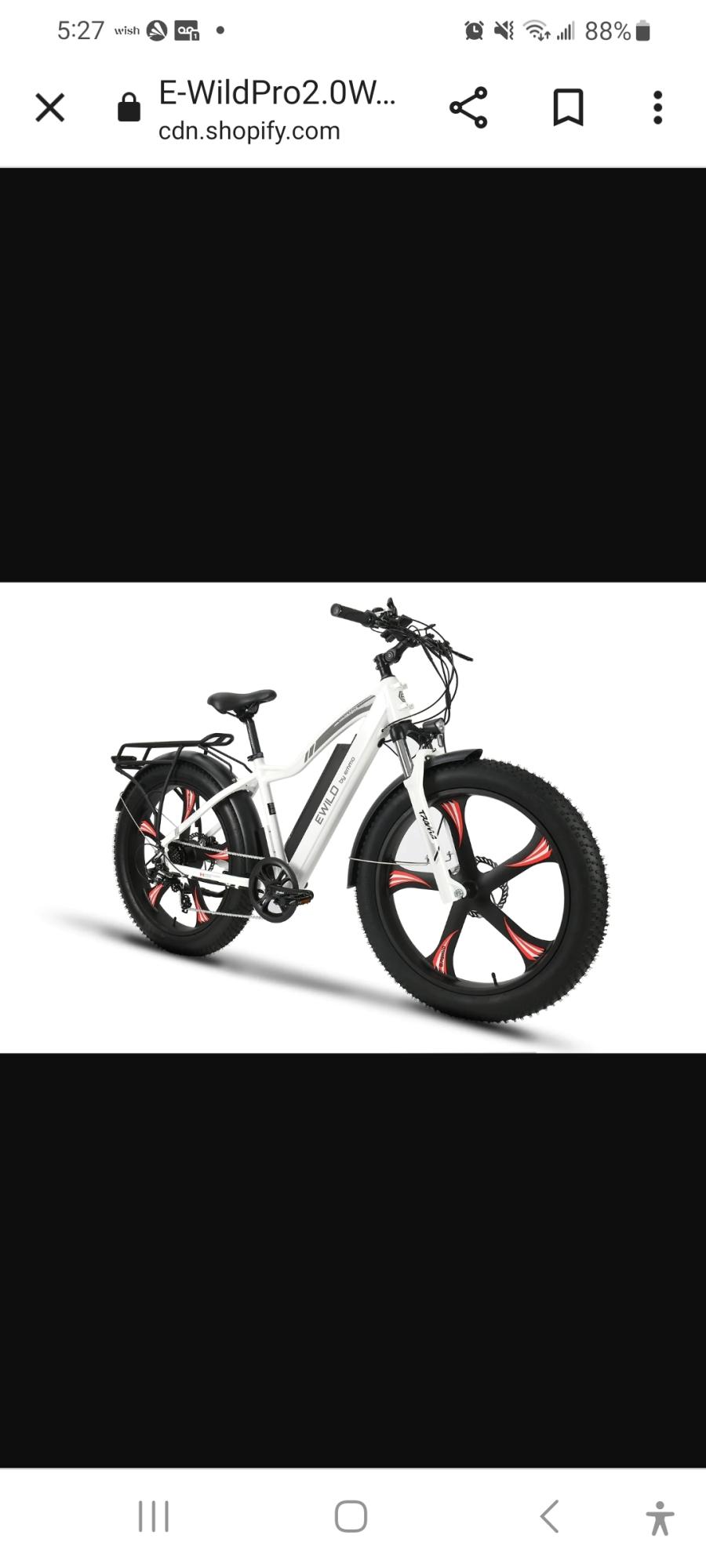 2023 Emmo Full suspension all terrain e bike White