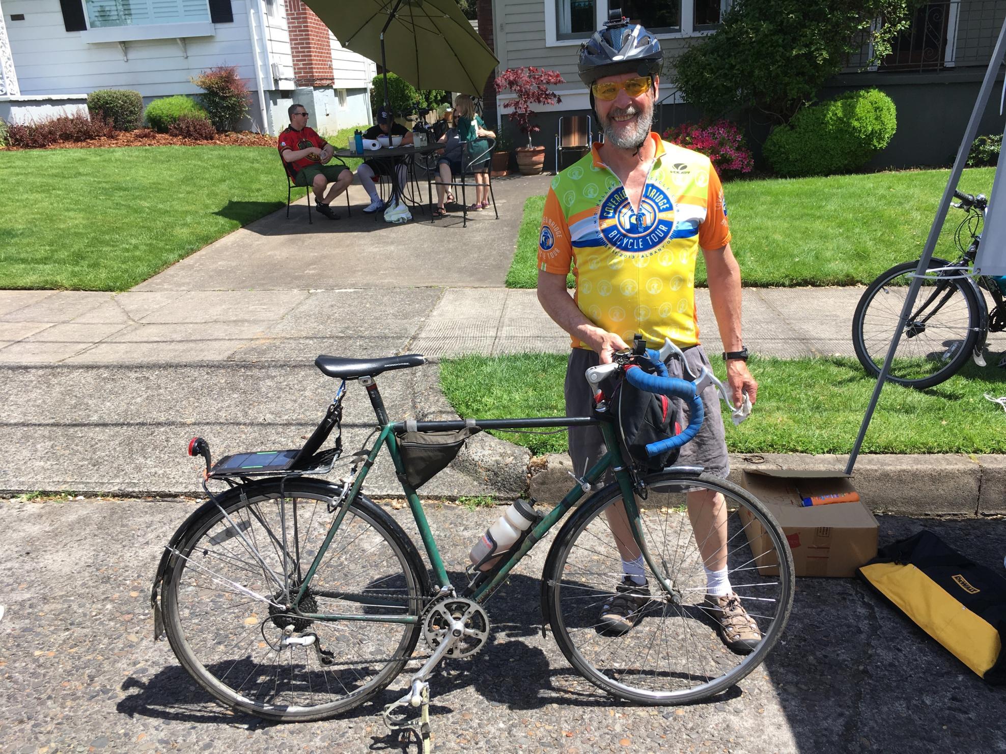 1987 Keith Lippy Road bike Green