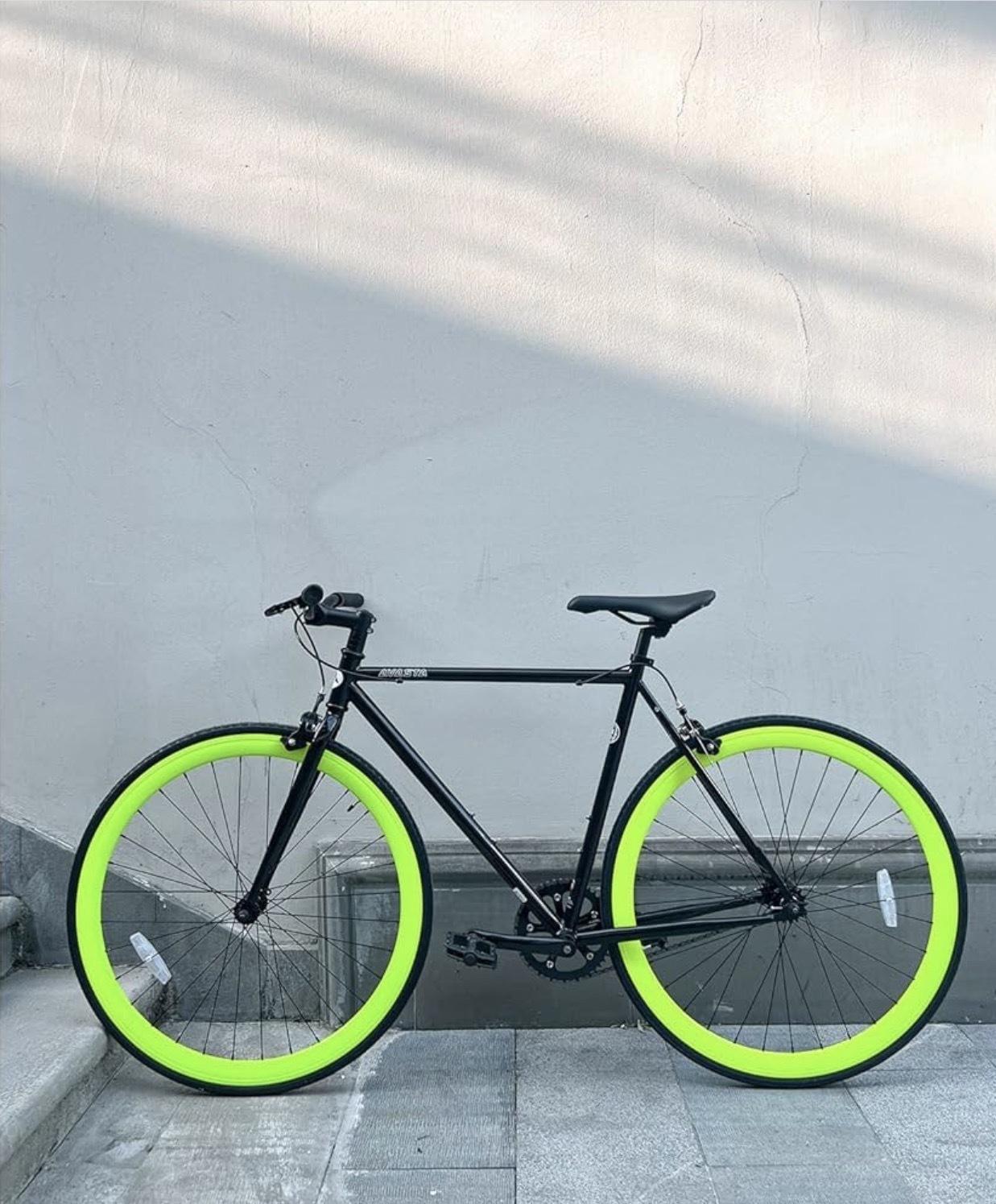 2026 AVASTA AVASTA Single-Speed Fixed Gear Urban ... Black