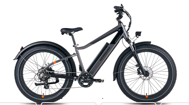 2023 Rad Power Bikes RadRover 6 Plus Electric Fat Tire Bike Black