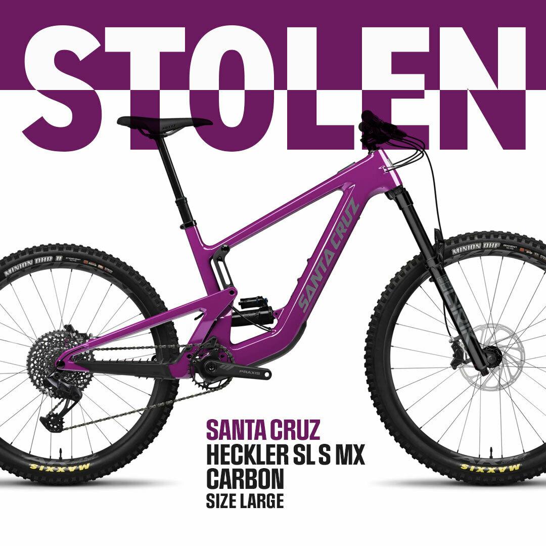 2024 Santa Cruz HECKLER SL S KIT MX  MAGENTA LG-24 Purple
