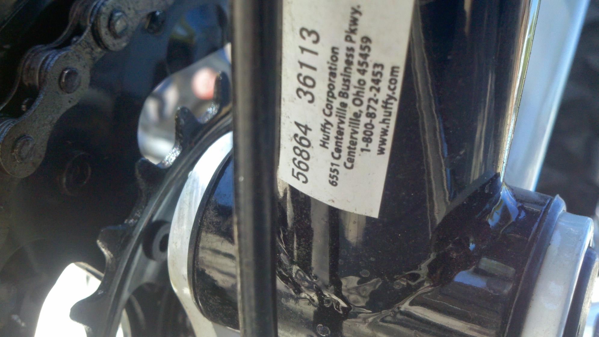 Huffy Full suspension  Black and Blue