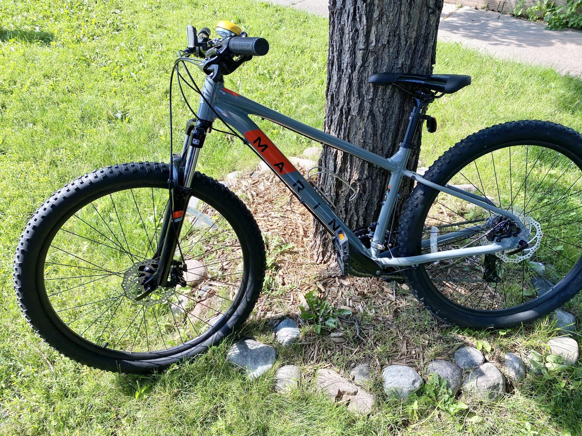 2020 Marin Bikes Silver, gray or bare metal