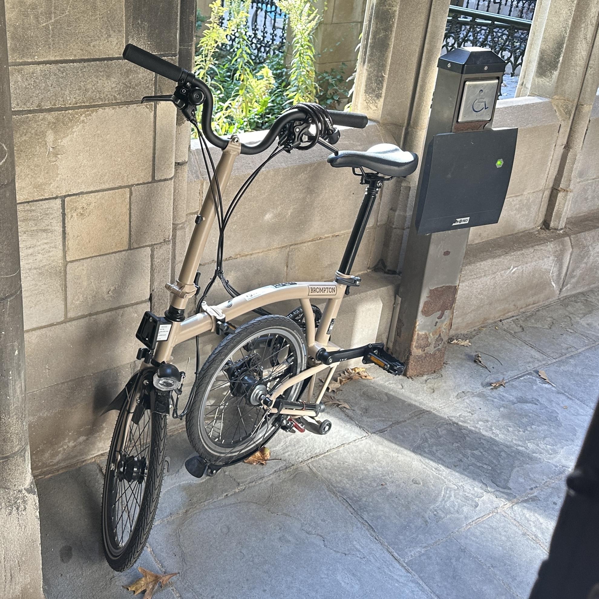 2024 Brompton Bicycle C Line 6 Speed Yellow or Gold