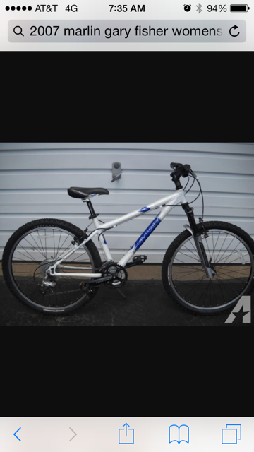 2007 Gary Fisher Marlin White