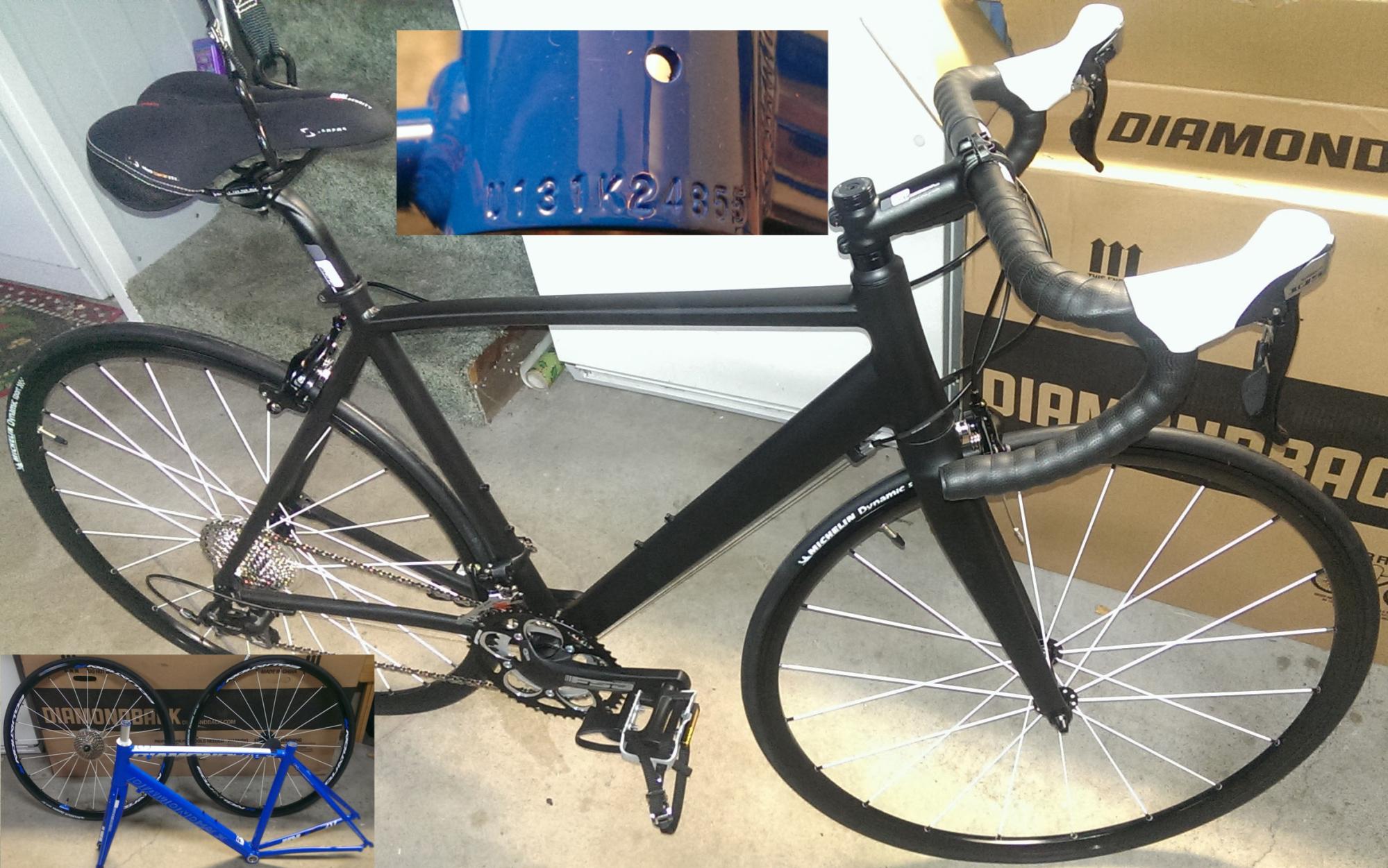 2014 Diamondback Podium 3 Black and Blue