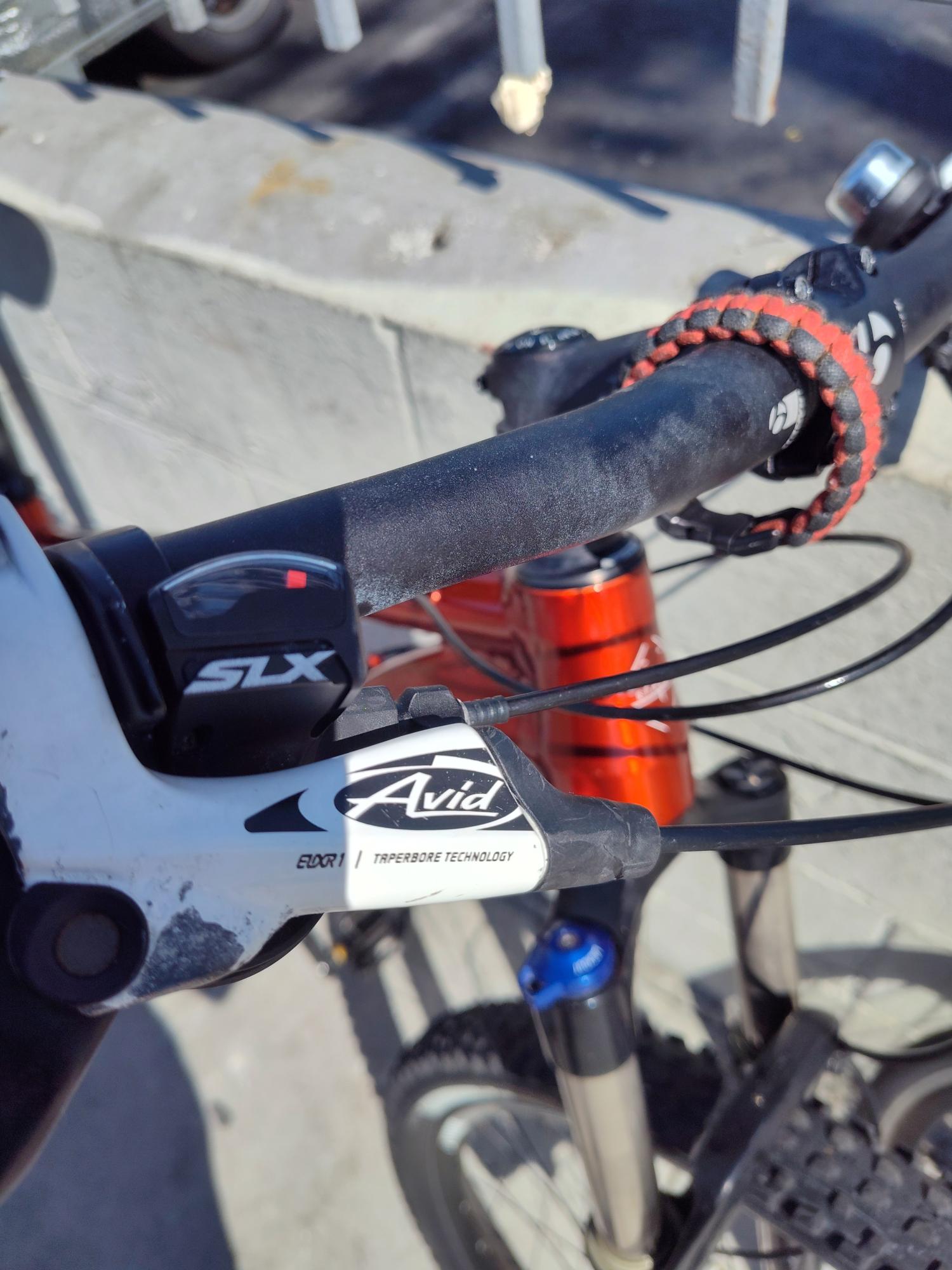 Trek Stache 7 Orange and Black