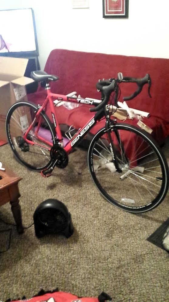 2013 Genesis RoadTech Red and Black