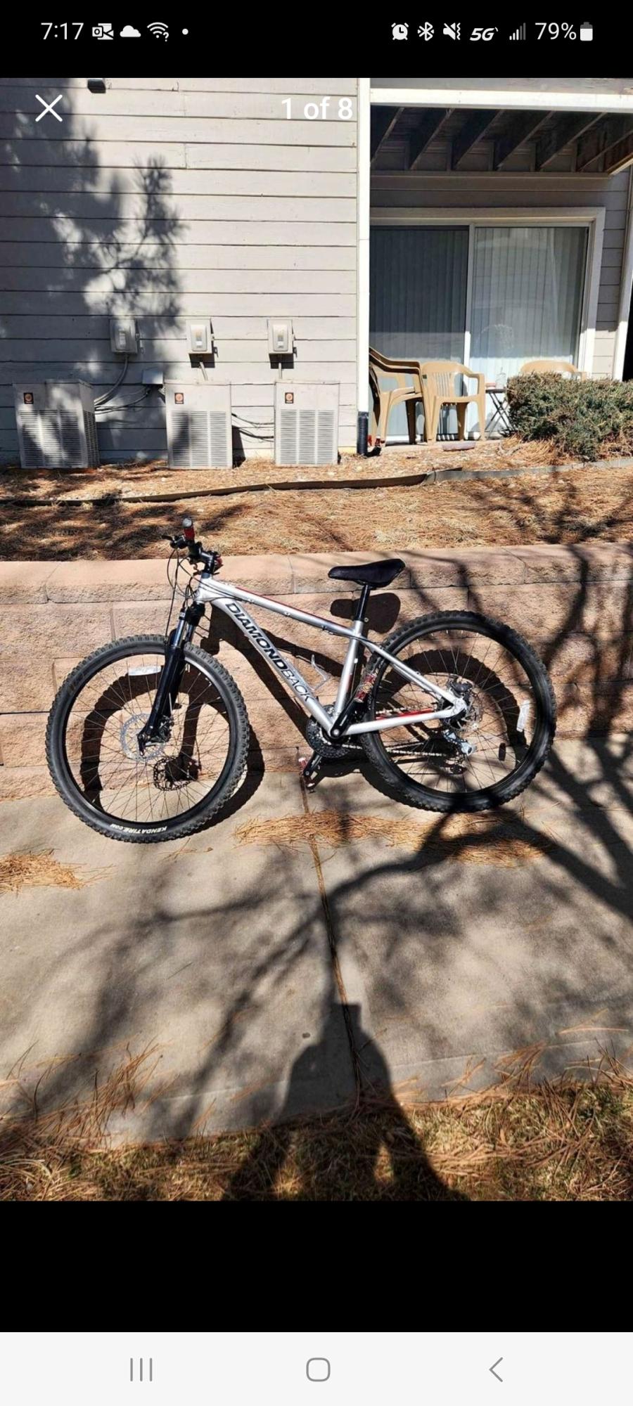 Diamondback Axis Silver, gray or bare metal