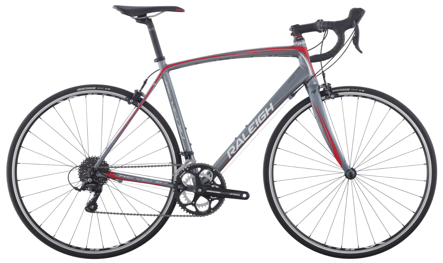2015 Raleigh Revenio 2.0 58 cm Silver or Gray